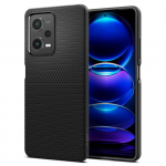 Kaitse&uuml;mbris Liquid Air, Xiaomi Redmi Note 12 Pro / Poco X5 Pro, must, Spigen