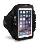 Spordikott k&auml;ele, i-30, Apple iPhone 12 mini / 13 mini / 5 / SE / 6 / 7 / 8 / SE (2020/2022), M suurusega rihm, must, Armpocket