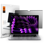 Privaatsusfilter SafeView, MacBook Air 15" M4/M3/M2 (2025/2024/2023), Spigen