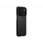 Kaitse&uuml;mbris Ultra-Slim, Apple iPhone 17 Pro, must/hall, &uuml;li&otilde;huke, MagSafe &uuml;hilduv, Pitaka