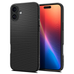 Kaitse&uuml;mbris Liquid Air, Apple iPhone 16 Plus, must, Spigen