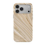 &Uuml;mbris Tough (MagSafe), Apple iPhone 18 Pro Max, kuldne/beež (Full Glam), Burga