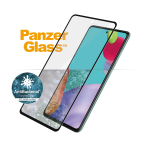 Kaitseklaas Samsung Galaxy A52 / A52 5G / A52s 5G / A53 5G, &uuml;mbrises&otilde;bralik, musta &auml;&auml;rega, PanzerGlass