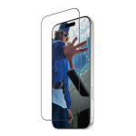 Kiirpaigaldusega kaitseklaas Apple iPhone 17 Pro Max, musta &auml;&auml;rega, Ultra-Wide Fit, PanzerGlass
