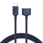 Laadimiskaabel Apple MacBook USB-C <-> MagSafe 3, 140W, 3m, tumesinine, Tech-Protect