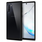 Kaitse&uuml;mbris Ultra Hybrid, Samsung Galaxy Note10, l&auml;bipaistev musta &auml;&auml;rega, Spigen