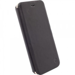 Kaitse&uuml;mbris kaanega Kiruna FlipCase, Apple iPhone 6 Plus / 6S Plus, naturaalsest nahast, must, Krusell