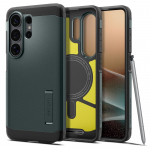 Kaitse&uuml;mbris Tough Armor (MagFit), Samsung Galaxy S26 Ultra, tumeroheline, tugijalaga, Qi2/MagSafe toega, Spigen