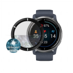 Kaitseklaas Garmin Venu 2 / vivoactive 4, veekindel, kumera musta &auml;&auml;rega, PanzerGlass