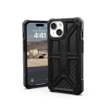 Kaitse&uuml;mbris Monarch, Apple iPhone 15, carbon fiber, Urban Armor Gear (UAG)