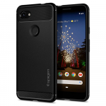 Kaitse&uuml;mbris Rugged Armor, Google Pixel 3a XL, must, Spigen