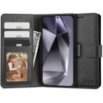 Kaitse&uuml;mbris kaanega Wallet, Samsung Galaxy A25 5G, must, Tech-Protect