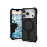 Kaitse&uuml;mbris Essential Armor, Apple iPhone 17 Pro, must, MagSafe &uuml;hilduv, Urban Armor Gear (UAG)