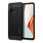 Kaitse&uuml;mbris Rugged Armor, OnePlus Nord N100, must, Spigen