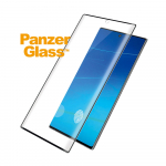Kaitseklaas Samsung Galaxy Note20 Ultra, s&otilde;rmej&auml;ljetoega, &uuml;mbrises&otilde;bralik, kumera musta &auml;&auml;rega, PanzerGlass