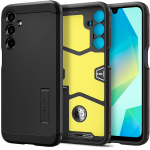 Kaitse&uuml;mbris Tough Armor, Samsung Galaxy A16 / A16 5G, must, tugijalaga, Spigen