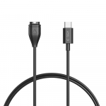 Laadimiskaabel Garmin nutikellale, USB-C, 1m, must, Tech-Protect