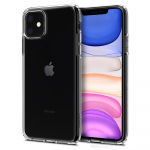 Kaitse&uuml;mbris Liquid Crystal, Apple iPhone 11, l&auml;bipaistev, Spigen