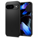 Kaitse&uuml;mbris Thin Fit, Google Pixel 9 Pro / Pixel 9, must, &otilde;huke, Spigen