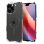 Kaitse&uuml;mbris Ultra Hybrid (MagFit), Apple iPhone 16 Pro, l&auml;bipaistev tumehalli MagSafe ringiga, Spigen