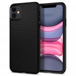 Kaitse&uuml;mbris Liquid Air, Apple iPhone 11, must, Spigen