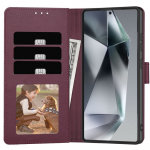 Kaitse&uuml;mbris kaanega Wallet, Samsung Galaxy A56 5G, tumepunane, Tech-Protect