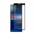 Ekraanikaitseklaas Sony Xperia 10, musta &auml;&auml;rega, Evelatus
