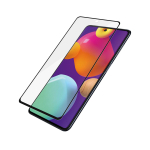 Kaitseklaas Samsung Galaxy M53, &uuml;mbrises&otilde;bralik, musta &auml;&auml;rega, PanzerGlass