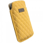 Kott Avenyn, Apple iPhone 4 / 4S, L, kollane, Krusell