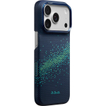 &Uuml;mbris Edge Case, Apple iPhone 18 Pro / iPhone 17 Pro, sinine - Milky Way Galaxy2.0, &uuml;li&otilde;huke, MagSafe &uuml;hilduv, Pitaka