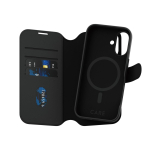 Kaitse&uuml;mbris kaanega Tango 2-in-1 MagSafe, Apple iPhone 16, must, CARE by PanzerGlass