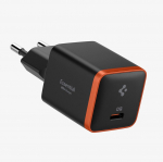 Toalaadija adapter ArcStation Essential 30W USB-C, must, kiirlaadimine, Spigen