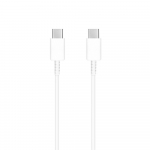 USB-kaabel USB-C otsik <-> USB-C otsik, 1m, 5A, valge, Samsung