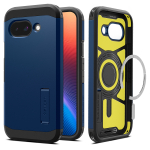 Kaitse&uuml;mbris Tough Armor (MagFit), Google Pixel 9a, tumesinine, tugijalaga, MagSafe &uuml;hilduv, Spigen