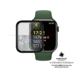 Kaitseklaas Apple Watch Series 8 / 7 (41mm), veekindel, kumera musta &auml;&auml;rega, PanzerGlass