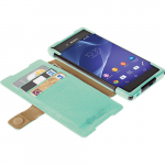 Kaitse&uuml;mbris kaanega Malm&ouml; FlipWallet, Sony Xperia Z3+ / Z3+ Dual, heleroheline, Krusell