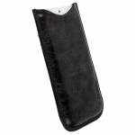 Kott Tumba, XXL, naturaalsest nahast, must, Krusell