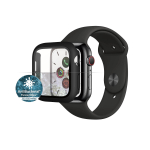Kaitseklaas raamiga, Apple Watch SE (2022) / SE / Series 6 / 5 / 4 (40mm), eemaldatav, musta &auml;&auml;rega, PanzerGlass