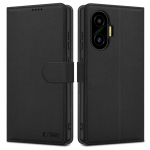 Kaitse&uuml;mbris kaanega Wallet, Xiaomi Poco F7, must, Tech-Protect