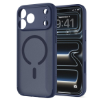 &Uuml;mbris Ultra Hybrid (MagFit), Apple iPhone 18 Pro / iPhone 17 Pro, tumesinine / matt l&auml;bipaistev, MagSafe &uuml;hilduv, Spigen