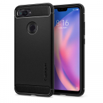 Kaitse&uuml;mbris Rugged Armor, Xiaomi Mi 8 Lite, must, Spigen
