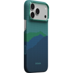 &Uuml;mbris Edge Case, Apple iPhone 18 Pro Max / iPhone 17 Pro Max, sinine - Over the Horizon2.0, &uuml;li&otilde;huke, MagSafe &uuml;hilduv, Pitaka