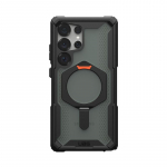 Kaitse&uuml;mbris Plasma XTE, Samsung Galaxy S25 Ultra, must/oranž, tugijalaga, Qi2/MagSafe &uuml;hilduv, Urban Armor Gear (UAG)