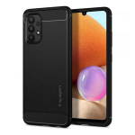 Kaitse&uuml;mbris Rugged Armor, Samsung Galaxy A32, must, Spigen