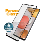 Kaitseklaas Samsung Galaxy A42 5G, &uuml;mbrises&otilde;bralik, musta &auml;&auml;rega, PanzerGlass