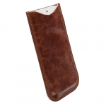 Kott Tumba, L Long, Apple iPhone 5 / 5C / 5S / SE (2016), naturaalsest nahast, pruun, Krusell