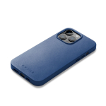 Kaitse&uuml;mbris Apple iPhone 14 Pro Max, sinine, MagSafe, naturaalsest nahast, Mujjo