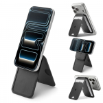 Magnetkinnitusega kaarditasku tugijalaga Slim Fold Tripod 3 (MagFit), 3 kaarditaskuga, must, Qi2/MagSafe &uuml;hilduv, Spigen