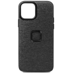 Kaitse&uuml;mbris Everyday Case, Apple iPhone 14, tumehall, MagSafe, riidest tagak&uuml;ljega, Peak Design