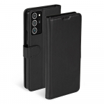 Kaitse&uuml;mbris kaanega PhoneWallet, Samsung Galaxy Note20, must, Krusell